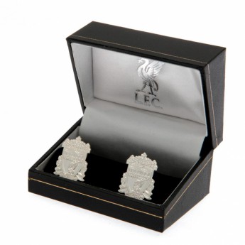 FC Liverpool butoni Silver Plated Formed Cufflinks