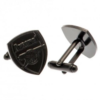 FC Arsenal butoni Black IP Cufflinks