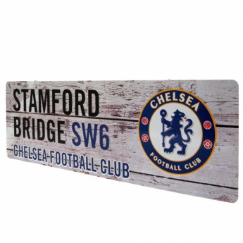 FC Chelsea semn metalic garden sign