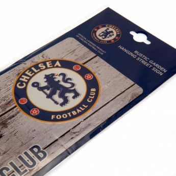 FC Chelsea semn metalic garden sign