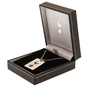 Tottenham Hotspur etichetă de câine pe gât Enamel Crest Dog Tag & Chain