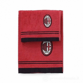 AC Milan set prosoape red