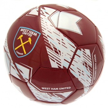 West Ham United balon de fotbal Football NB size 5