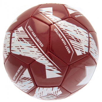 West Ham United balon de fotbal Football NB size 5