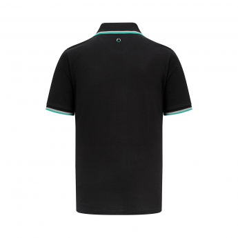 Mercedes AMG Petronas tricou polo Classic Black F1 Team 2023