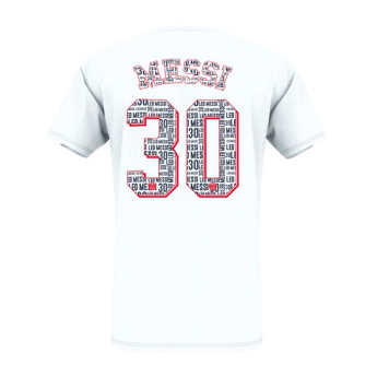 Lionel Messi tricou de copii eiffel messi white