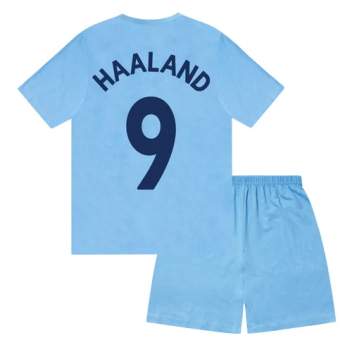 Manchester City pijamale de copii Text Haaland