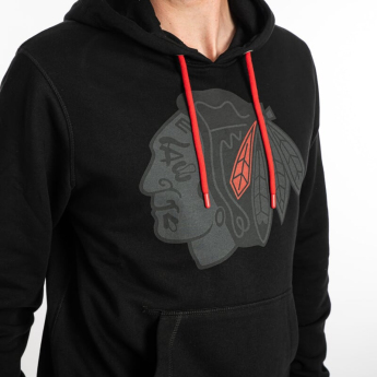 Chicago Blackhawks hanorac de bărbați cu glugă Imprint Helix Pullover Hood dark