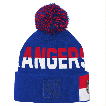 New York Rangers căciula de iarnă pentru copii Faceoff Jacquard Knit