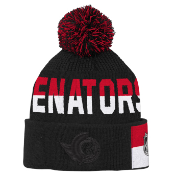 Ottawa Senators căciula de iarnă pentru copii Faceoff Jacquard Knit