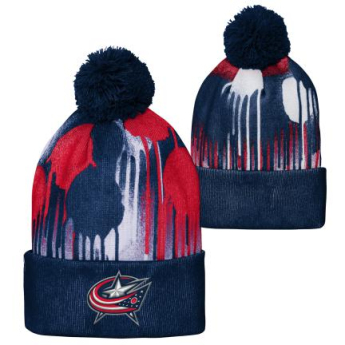 Columbus Blue Jackets căciula de iarnă pentru copii Paint Splatter Cuffed