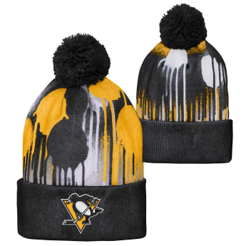 Pittsburgh Penguins căciula de iarnă pentru copii Paint Splatter Cuffed