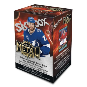 NHL cutii Cărți de hochei NHL 2021-22 Upper Deck Skybox Metal Universe Blaster Box