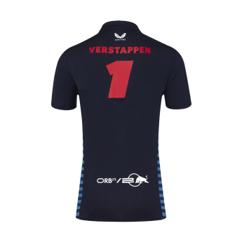 Red Bull Racing tricou polo Driver Max Verstappen blue F1 Team 2024