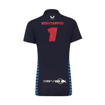 Red Bull Racing tricou polo de damă Driver Max Verstappen blue F1 Team 2024