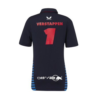 Red Bull Racing tricou polo de copii Driver Max Verstappen blue F1 Team 2024