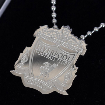 FC Liverpool colier Stainless Steel Large Pendant & Chain