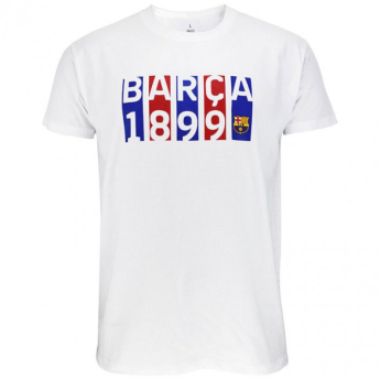 FC Barcelona tricou de copii Flag white