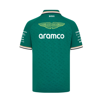 Aston Martin tricou polo green F1 Team 2024