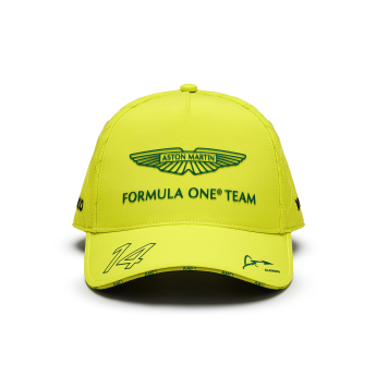 Aston Martin șapcă de baseball Fernando Alonso lime F1 Team 2024