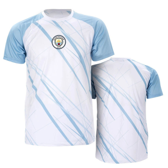 Manchester City tricou de fotbal pentru copii No3 Poly white