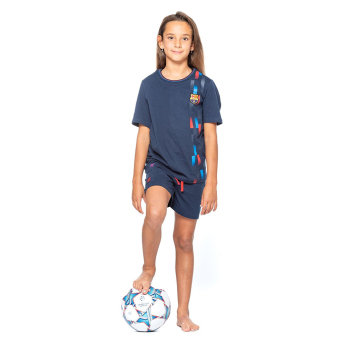 FC Barcelona pijamale de copii Short navy