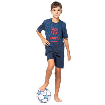 FC Barcelona pijamale de copii Short flakes