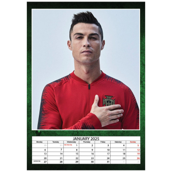 Cristiano Ronaldo calendar not official CRISTIANO RONALDO 2025