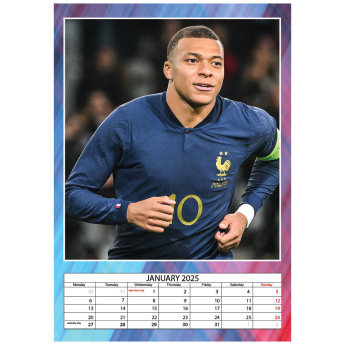 Kylian Mbappé calendar not official KYLIAN MBAPPÉ 2025