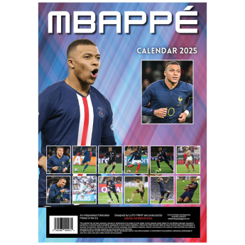 Kylian Mbappé calendar not official KYLIAN MBAPPÉ 2025