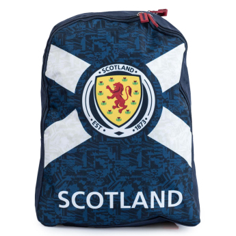 Echipa națională de fotbal rucsac Scottish FA Navy blue large full color crest