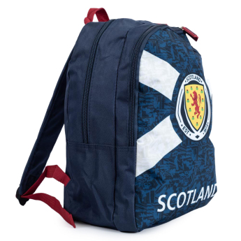 Echipa națională de fotbal rucsac Scottish FA Navy blue large full color crest