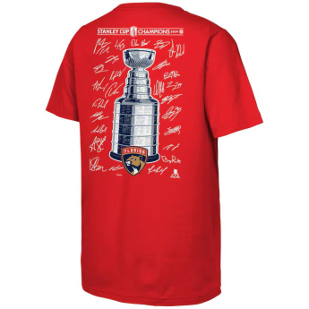 Florida Panthers tricou de copii 2024 Stanley Cup Champions Signature Roster