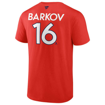 Florida Panthers tricou de bărbați Aleksander Barkov #16 2024 Stanley Cup Champions Authentic Pro Name & Number