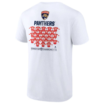 Florida Panthers tricou de bărbați 2024 Stanley Cup Champions Jersey Roster