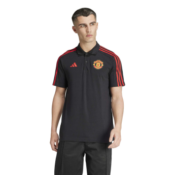 Manchester United tricou polo black