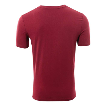 Bayern Leverkusen tricou de bărbați Logo burgundy