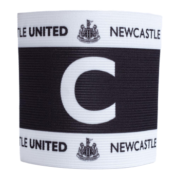 Newcastle United banderolă de căpitan Black and white