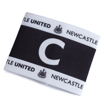 Newcastle United banderolă de căpitan Black and white