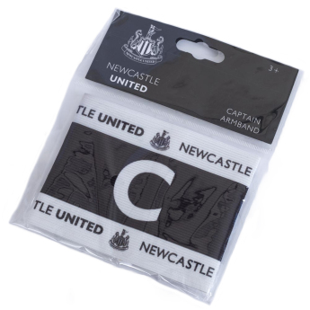 Newcastle United banderolă de căpitan Black and white