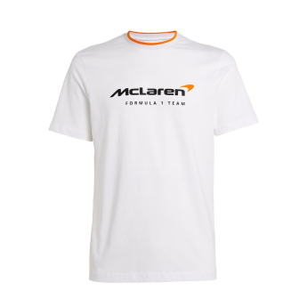 Mclaren Honda tricou de bărbați Essentials white F1 Team 2024