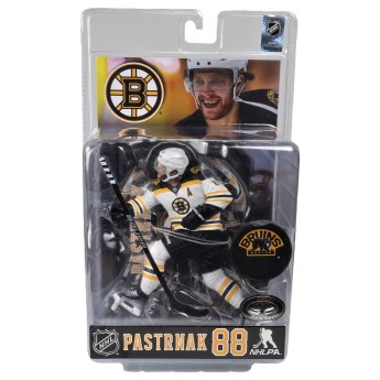 Boston Bruins figurină David Pastrnak #88 Away Jersey SportsPicks