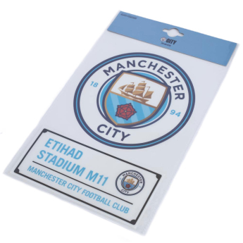 Manchester City abțibilduri A4 Car Decal