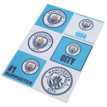 Manchester City abțibilduri Car Decal Set