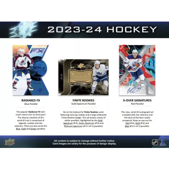 NHL cutii Cărți de hochei NHL 2023-24 Upper Deck SPx Hockey Hobby Box