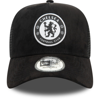 FC Chelsea șapcă de baseball 9Forty Trucker Faux Suede black