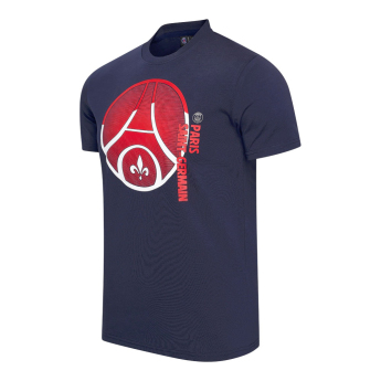 Paris Saint Germain tricou de bărbați Gradient Logo navy