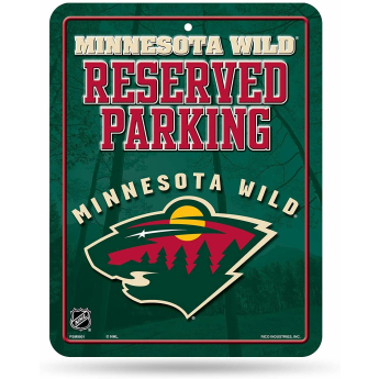 Minnesota Wild semn pe perete Auto Reserved Parking