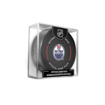 Edmonton Oilers puc Official Game Puck 2022-2023