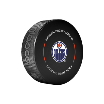 Edmonton Oilers puc Official Game Puck 2022-2023